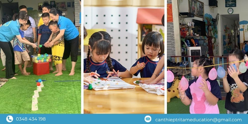 Chương trình ngoại khoá kết hợp đa dạng trò chơi