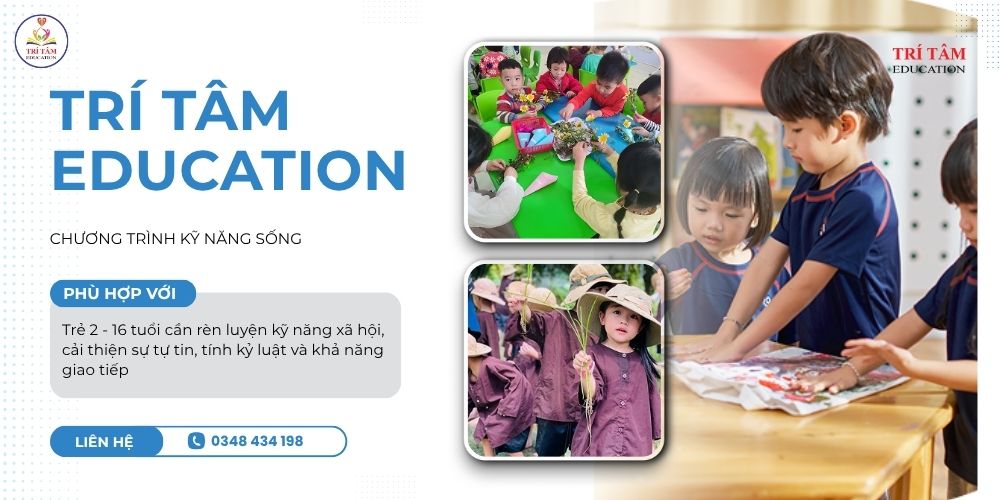 Giới thiệu chương trình kỹ năng sống tại Trí Tâm Education