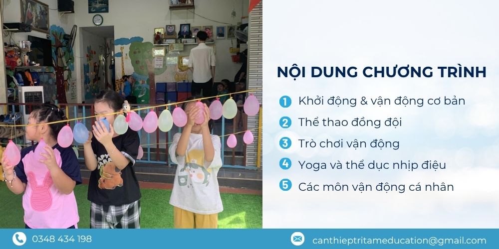 Nội dung chương trình thể thao
