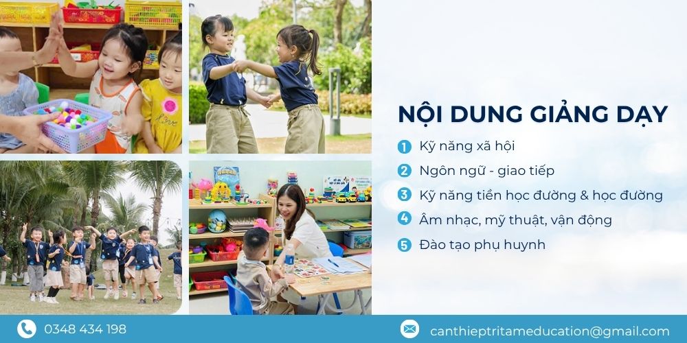 Nội dung chính của chương trình dạy trẻ tự kỷ 
