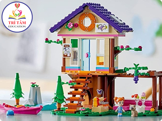 bộ đồ chơi lego lắp ráp nhà trên cây  cao cấp 