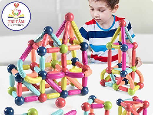 bộ xếp hình nam châm cho bé phát triển tư duy